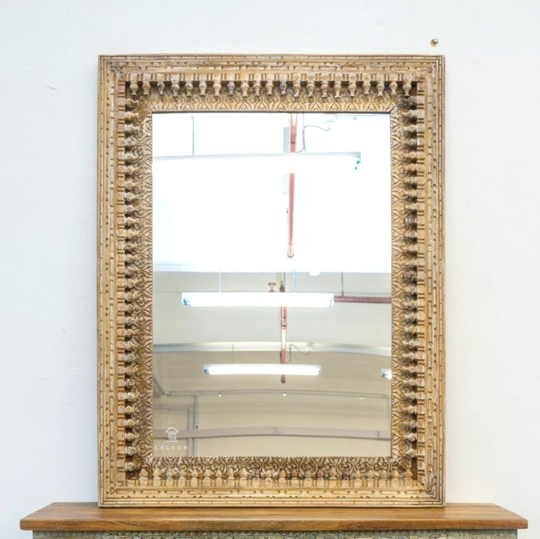 Luke_Indian Spindle Window Mirror Frame_97 x 126 cm