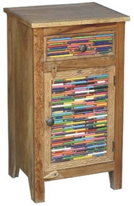 Susan_Multi-colored Bed Side Table