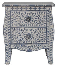 Load image into Gallery viewer, Hayley Bone Inlay Bed Side Table
