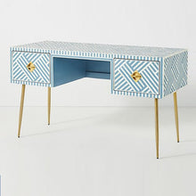 Load image into Gallery viewer, Ashley_Bone Inlay 2 Drawer Study Table
