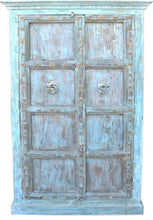 Load image into Gallery viewer, Karen_Hand Carved Indian Wood Tall Almirah_Cupboard_Height 190 cm

