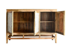 Oliver Hand Carved Wooden Sideboard_Buffet