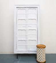 Load image into Gallery viewer, Bala Vintage Indian Door on Metal Stand
