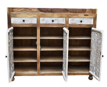 Load image into Gallery viewer, Lucia_Shoe Cabinet_Shoe Rack_Shoe Storage Case with 3 Drawer and 3 Door
