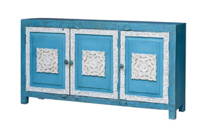Hari Wooden Sideboard_Buffet_Cupboard_3 Doors_Cabinet