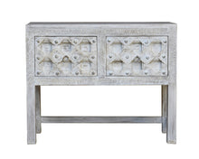 Load image into Gallery viewer, Allison Wooden Hand Carved Console Table_Vanity Table_107 cm
