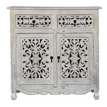 Load image into Gallery viewer, Sawyer_Chest of 2 Drawer &amp; 2 Door Cabinet_Dresser_ 90 cm Length
