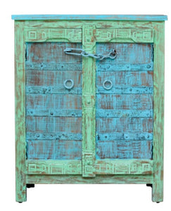 Moorer_Hand Carved Cupboard with 2 Doors_ 75 cm Length