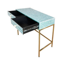 Load image into Gallery viewer, Lisa Mother of Pearl Inlay Console Table_Vanity Table_107 cm
