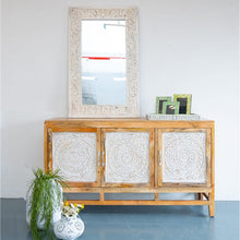 Load image into Gallery viewer, Oliver Hand Carved Wooden Sideboard_Buffet
