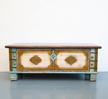 Load image into Gallery viewer, Gary Solid Indian Wood Coffee Table_ StorageTrunk_Bench_116 cm
