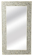 Load image into Gallery viewer, Mandy Bone Inlay Wall Mirror Floral Pattern_55 x 110 cm
