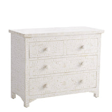 Load image into Gallery viewer, Bridget Bone Inlay Chest of Drawer with 4 Drawers_ 104 cm Length
