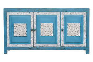 Hari Wooden Sideboard_Buffet_Cupboard_3 Doors_Cabinet