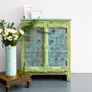 Moorer_Hand Carved Cupboard with 2 Doors_ 75 cm Length