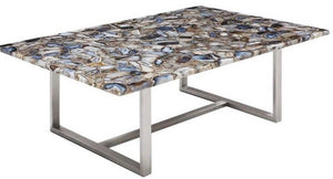 Taylor_ Dining Table with Agate Stone Top