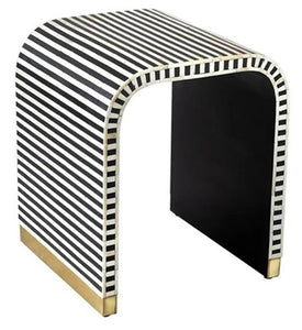 Puno_ Bone Inlay Side Table_Stool_Accent Table_End Table