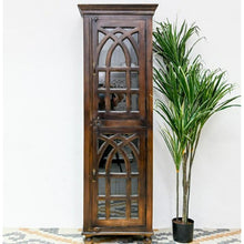 Load image into Gallery viewer, Jeff_Hand Carved Almirah_Almirah with Glass Doors_Height 180 cm
