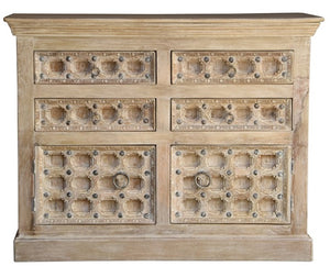 Ridhi_Solid Indian Wood Chest _ 112 cm Length