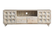 Load image into Gallery viewer, Adam_Solid Indian Wood TV Console_ Hand Carved TV Cabinet
