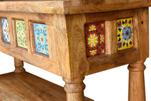 Load image into Gallery viewer, Emilia Hand Crafted Tile Console Table_110 cm
