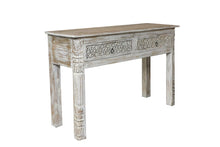 Load image into Gallery viewer, Sitta_Solid Wood Console Table with 2 Drawer_120 cm
