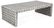 Load image into Gallery viewer, Judie_Bone Inlay Coffee Table_120 cm
